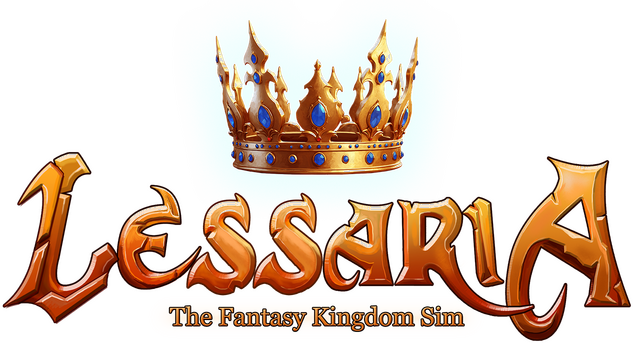 Логотип Lessaria: Fantasy Kingdom Sim